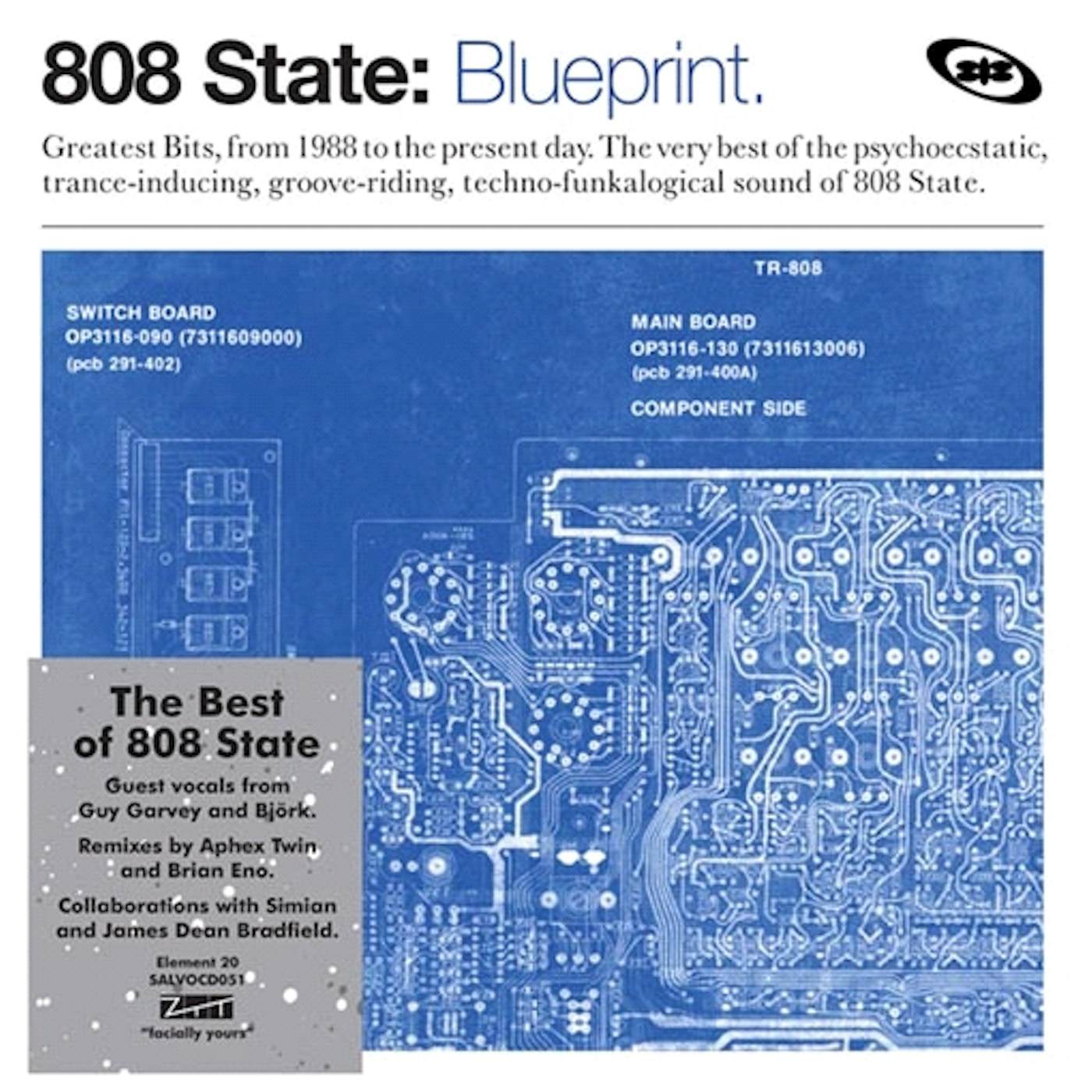 808 State BLUEPRINT: BEST OF CD