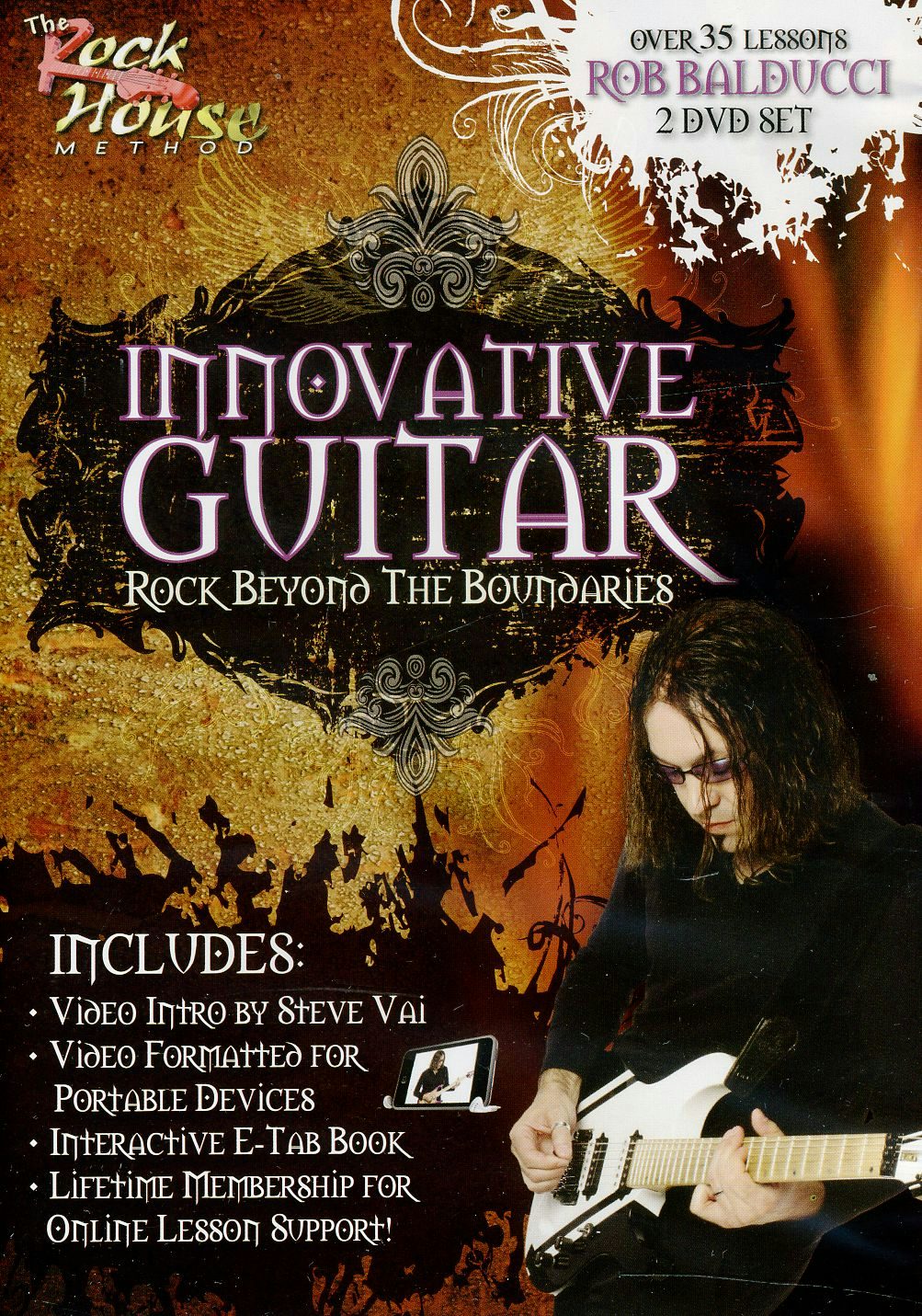 Rob Balducci INNOVATIVE GUITAR: ROCK BEYOND BOUNDARIES DVD