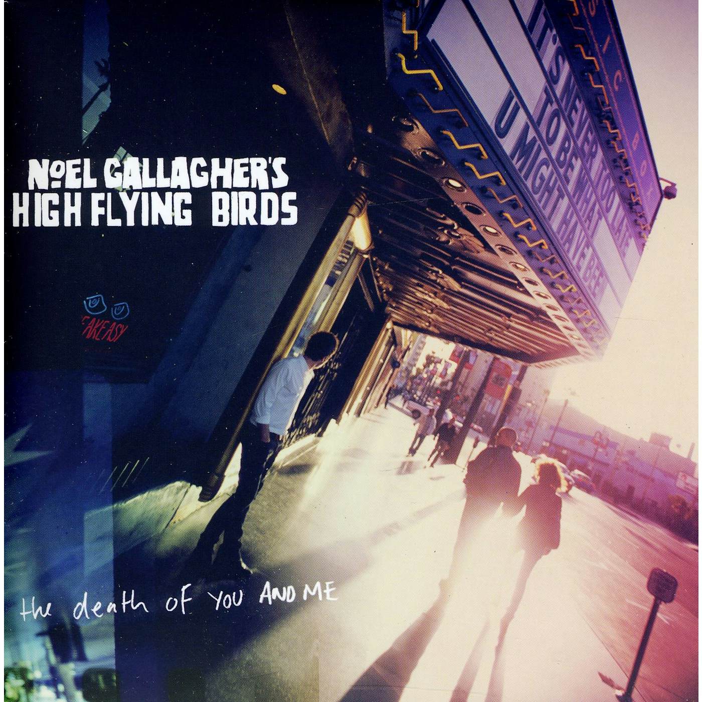 Noel Gallagher's High Flying Birds DEATH OF YOU & ME Vinyl Record