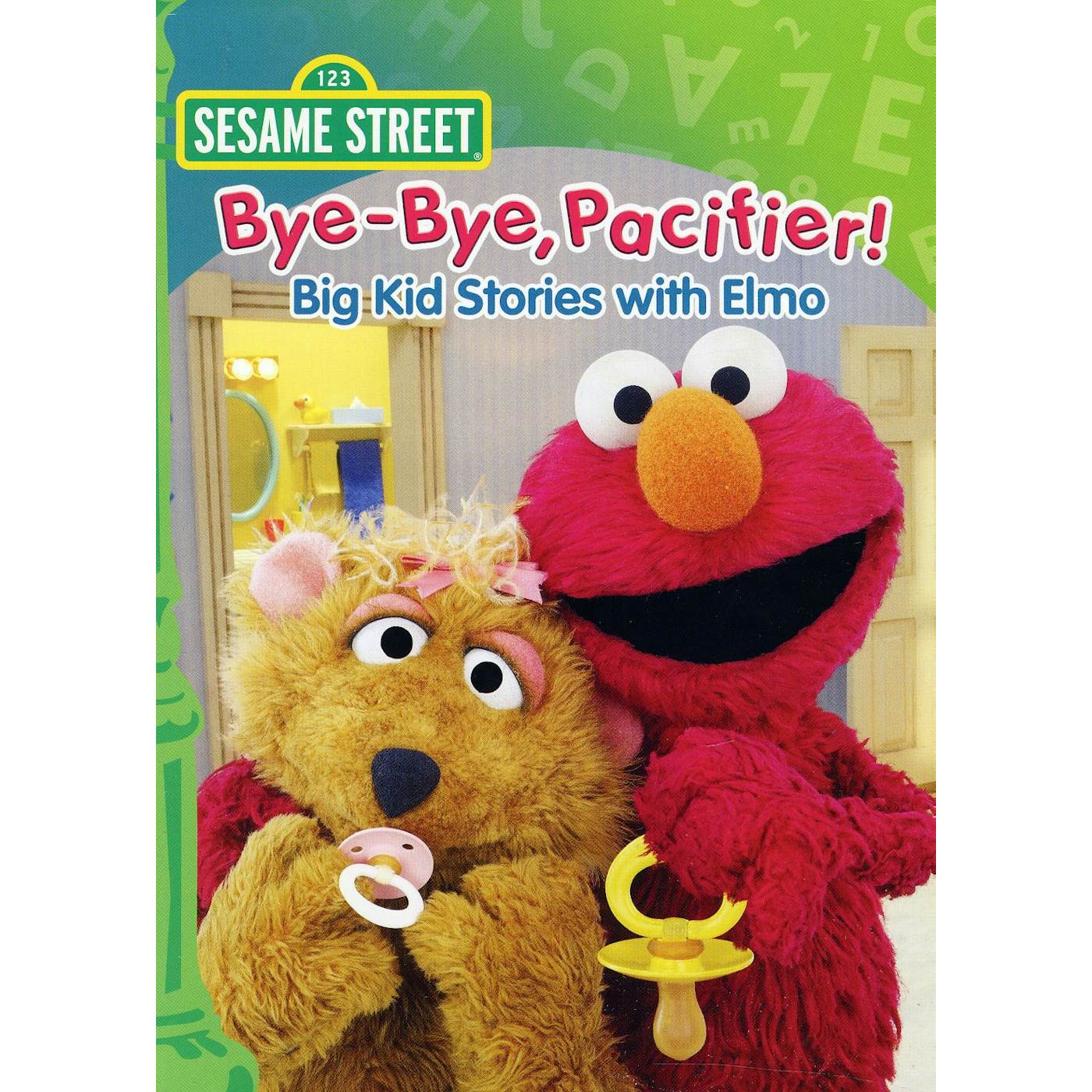 Sesame Street BYE-BYE PACIFIER - BIG KID STORIES DVD