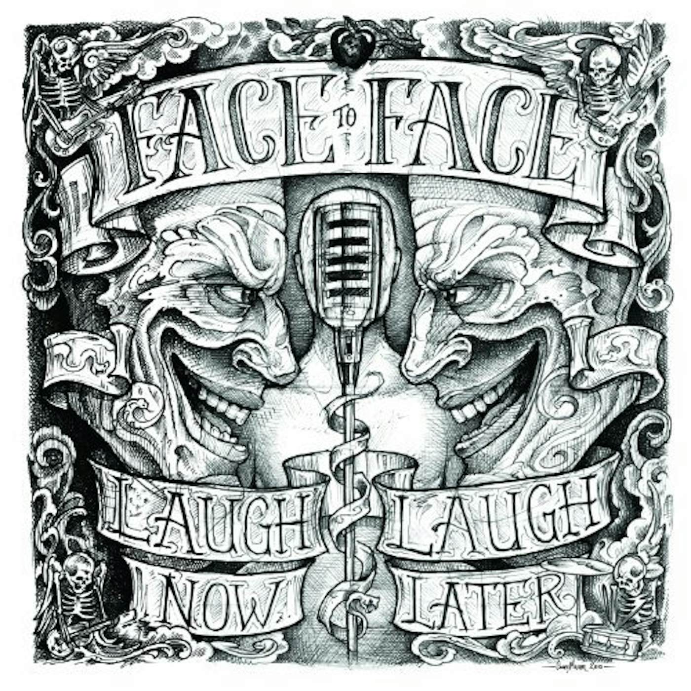 Face To Face LAUGH NOW LAUGH LATER Vinyl Record - 180 Gram Pressing