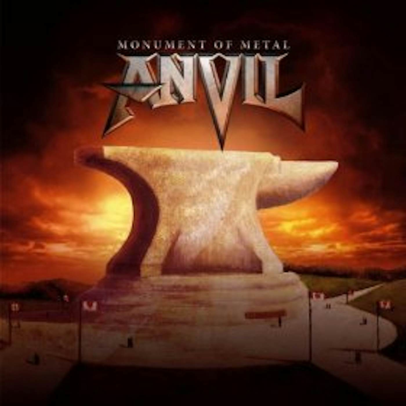 MONUMENT OF METAL: THE VERY BEST OF ANVIL CD