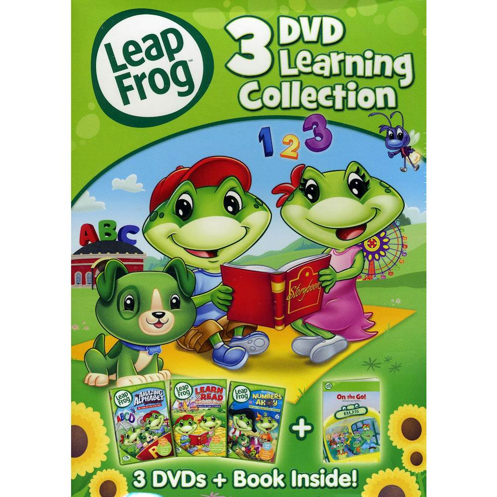 LeapFrog: Learning DVD Set [3 Discs] by Leapfrog / (3Pc) (Full
