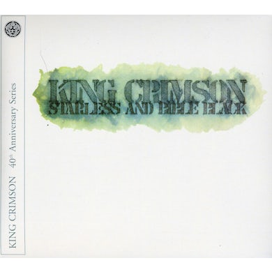 King Crimson STARLESS & BIBLE BLACK: 40TH ANNIVERSARY EDITION DVD Audio