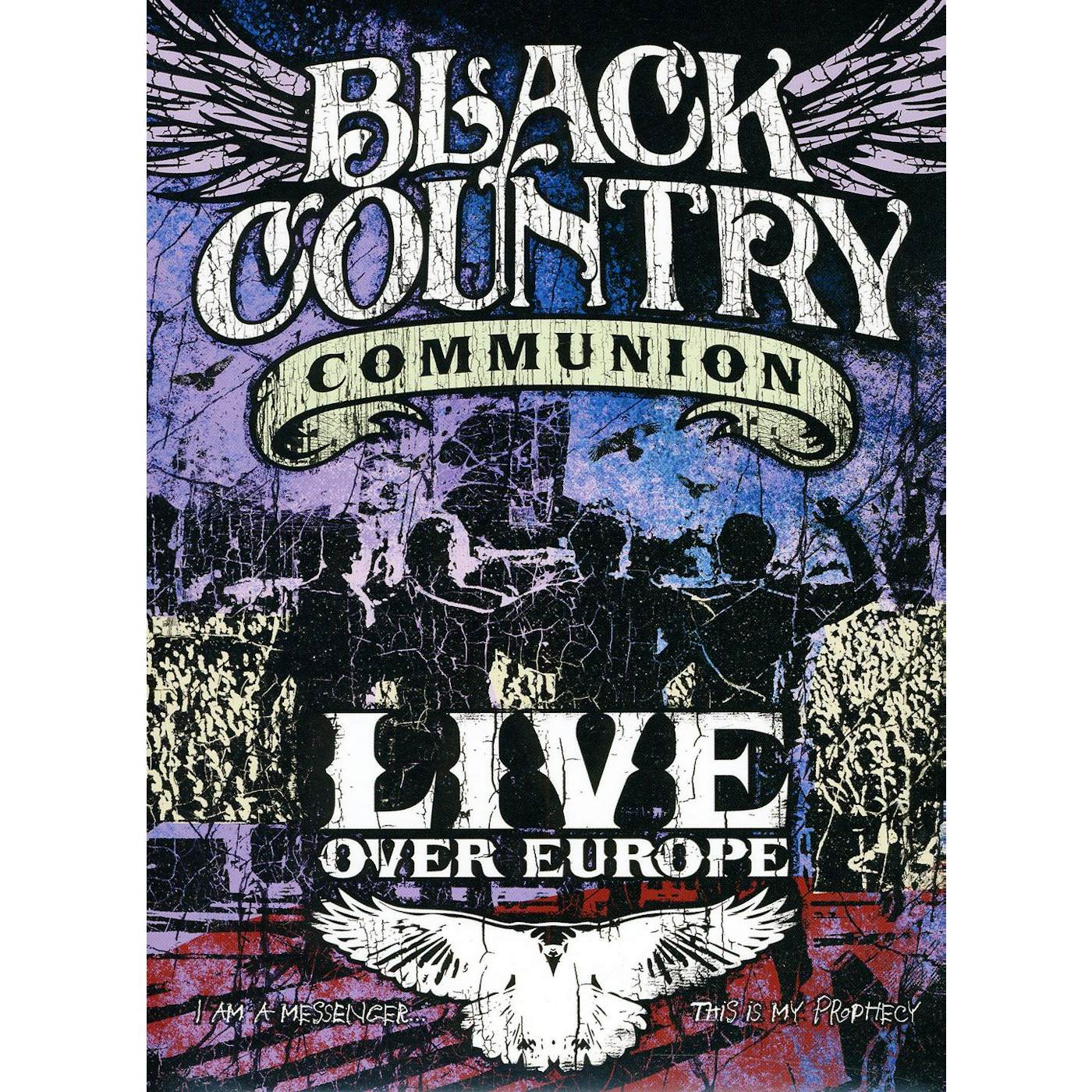 Black Country Communion LIVE OVER EUROPE DVD