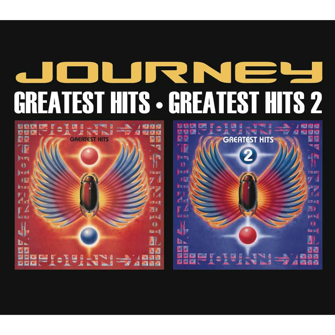 Journey GREATEST HITS 1 & 2 CD