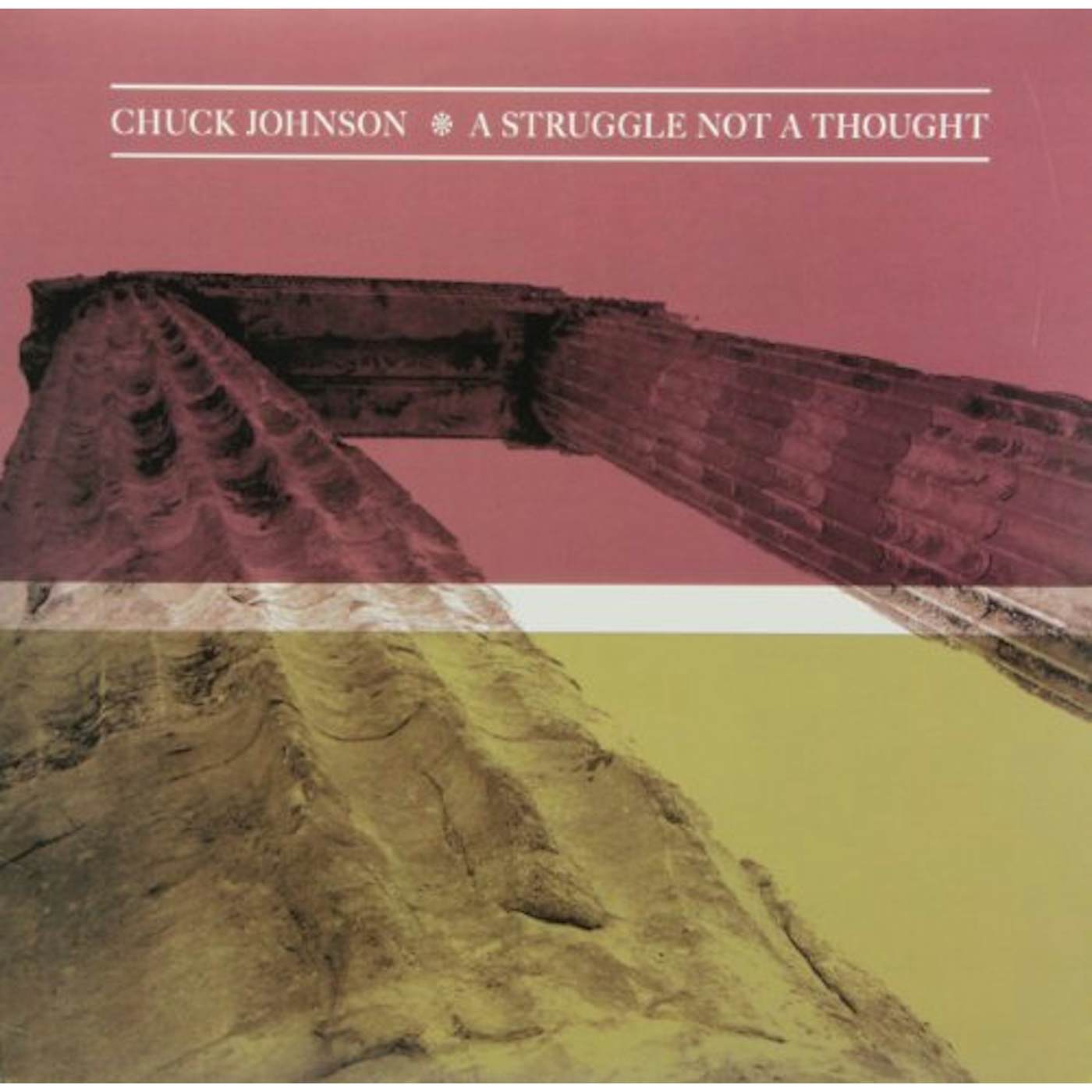 Chuck Johnson STRUGGLE NOT A THOUGHT Vinyl Record