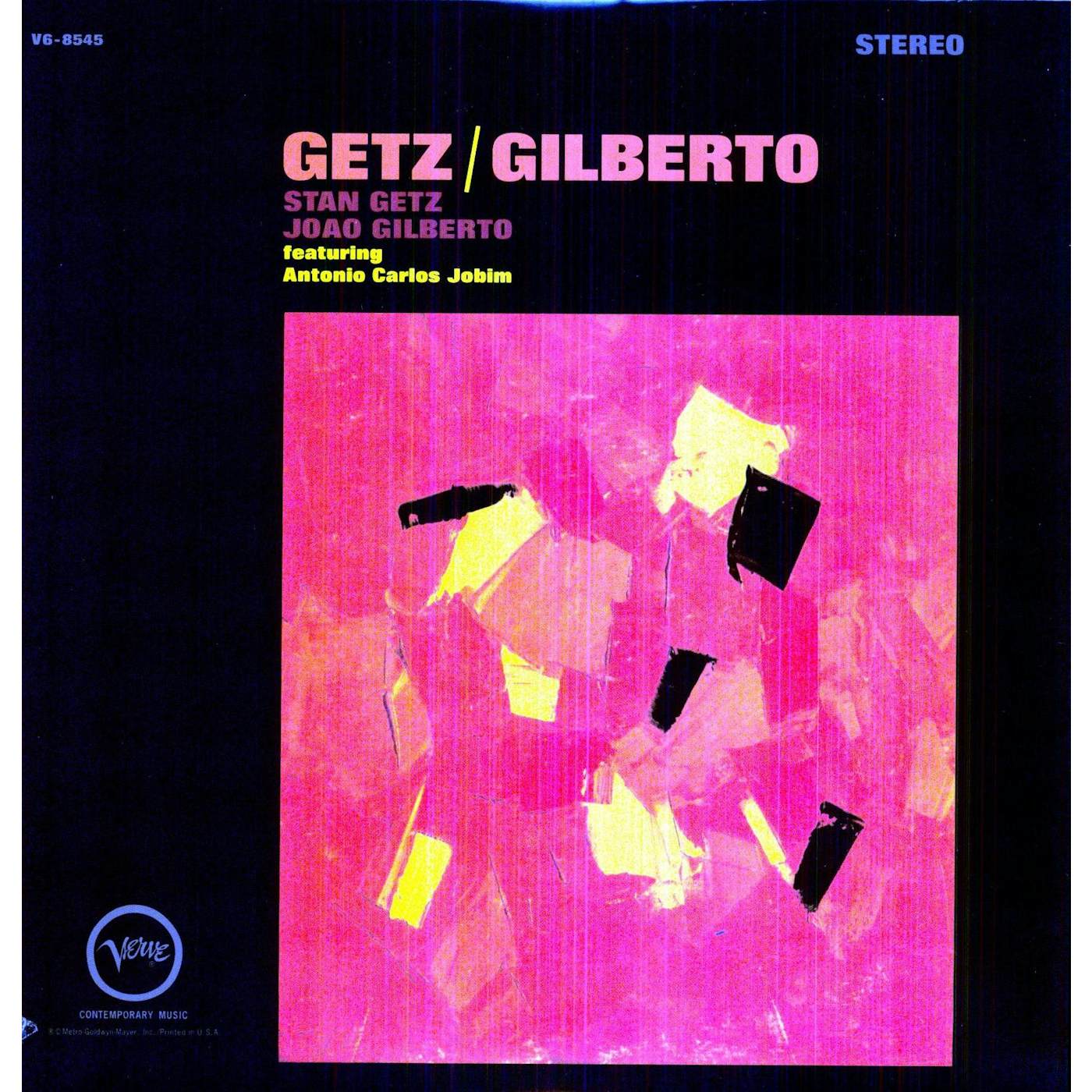 Stan Getz & Joao Gilberto GETZ & GILBERTO Vinyl Record