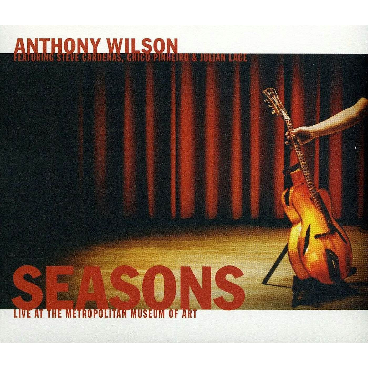 Anthony Wilson SEASONS: LIVE AT THE METROPOLITAN MUSEUM OF ART CD