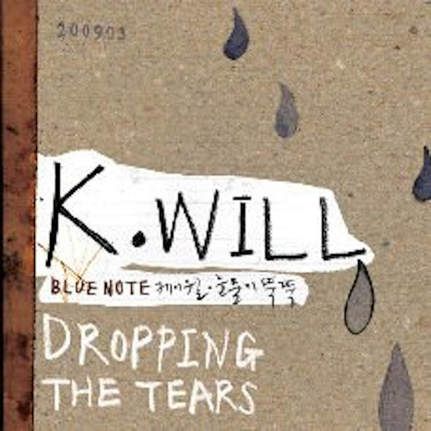 K.Will DROPPING THE TEARS CD