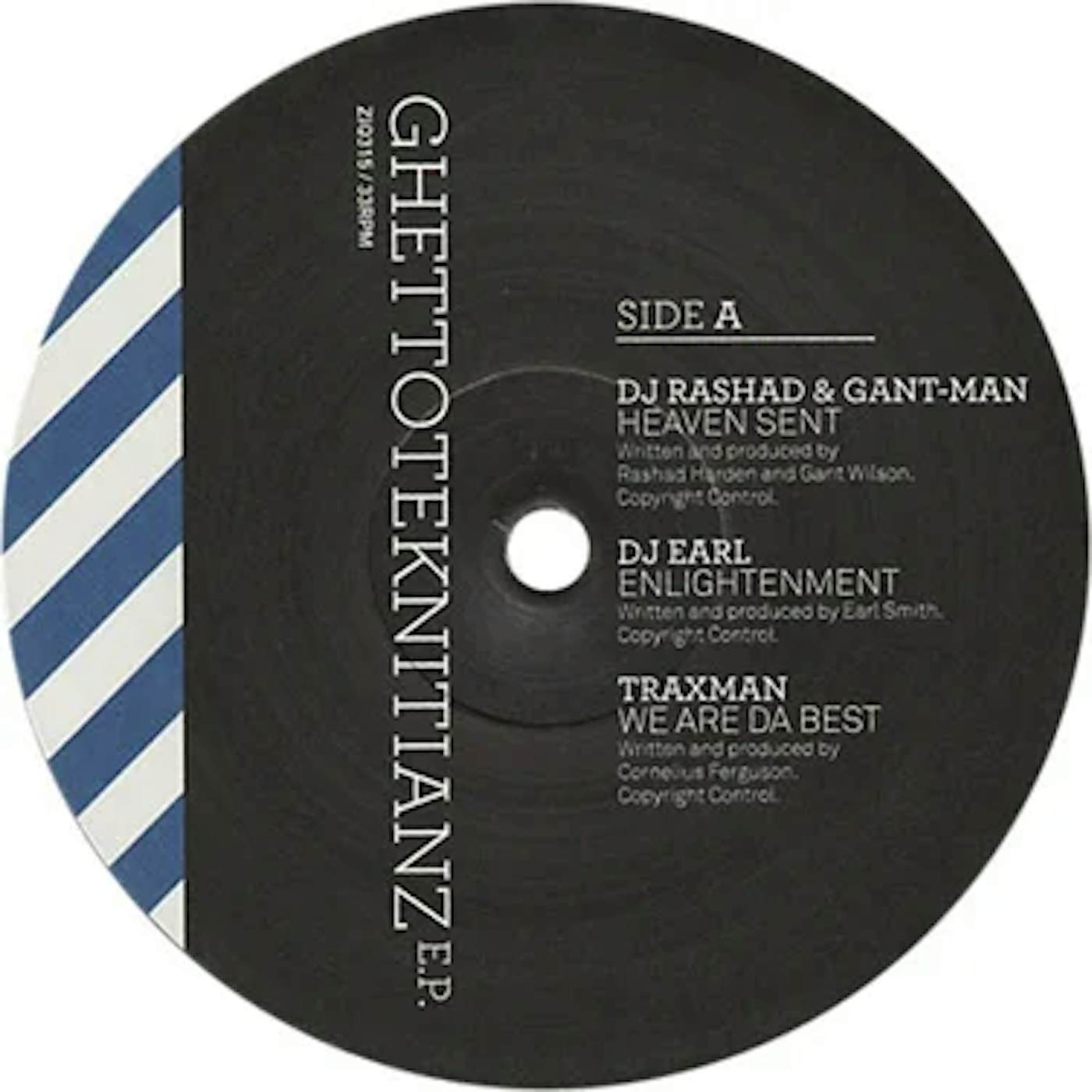 GHETTOTEKNITIANZ / VARIOUS Vinyl Record