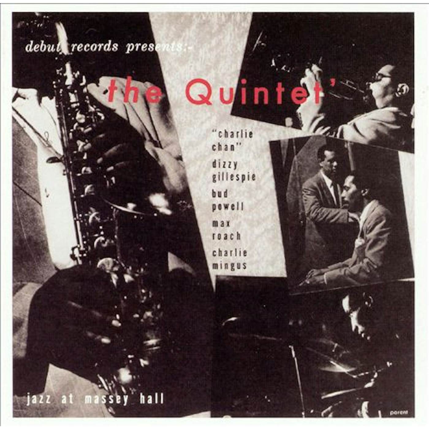 Quintet Jazz At Massey Hall Vinyl Record