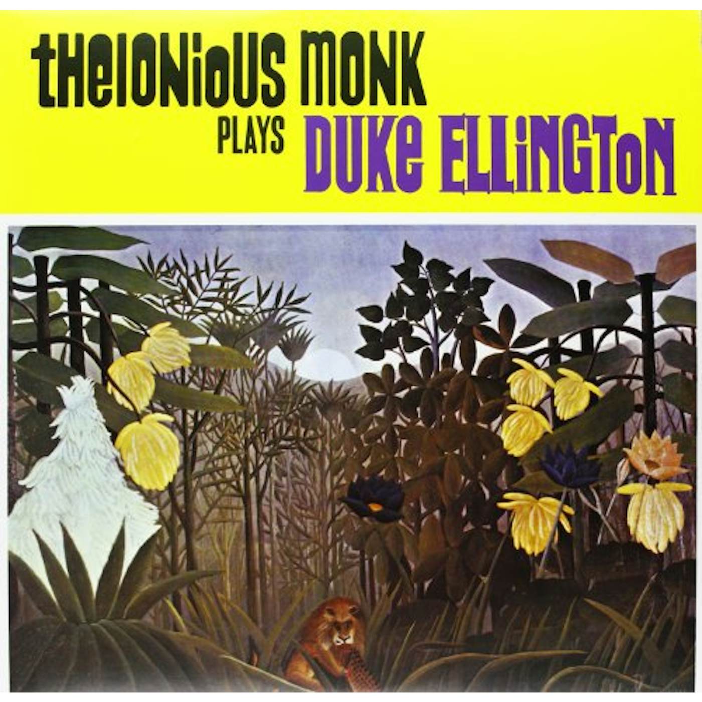 Thelonious Monk Plays Duke Ellington Vinyl Record