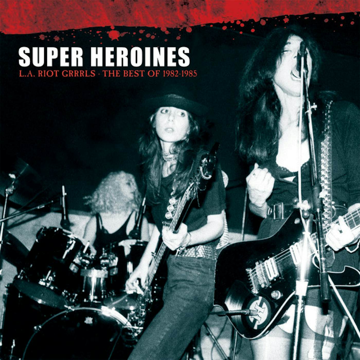 Super Heroines LA RIOT GRRRLS: BEST OF 1982-1985 Vinyl Record