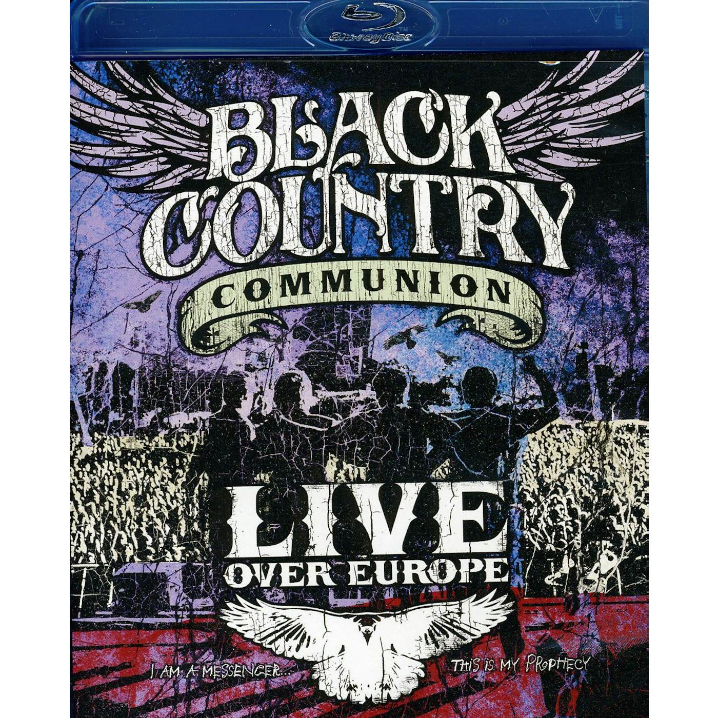 Black Country Communion LIVE OVER EUROPE Blu-ray