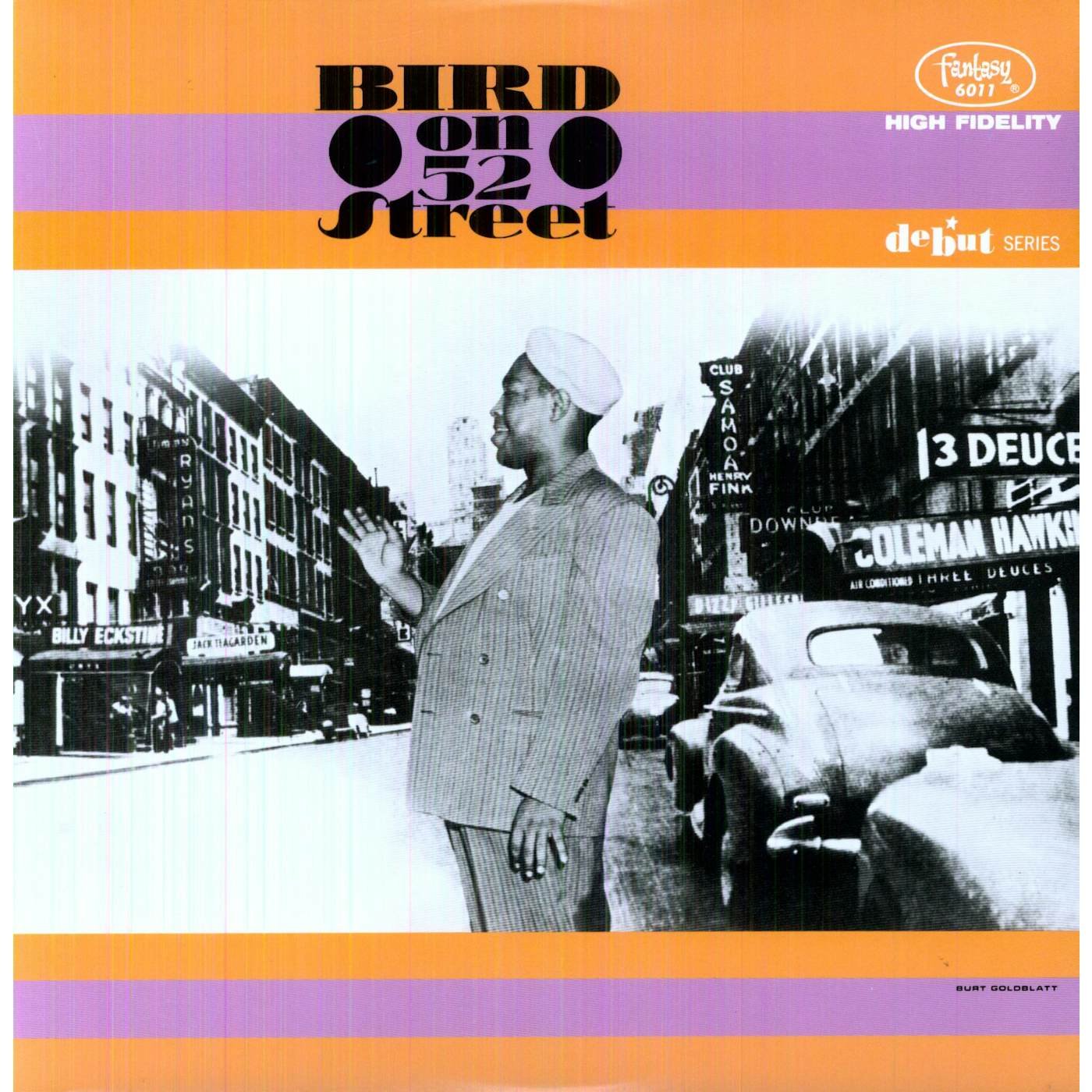 Charlie Parker Bird On 52nd Street Vinyl Record