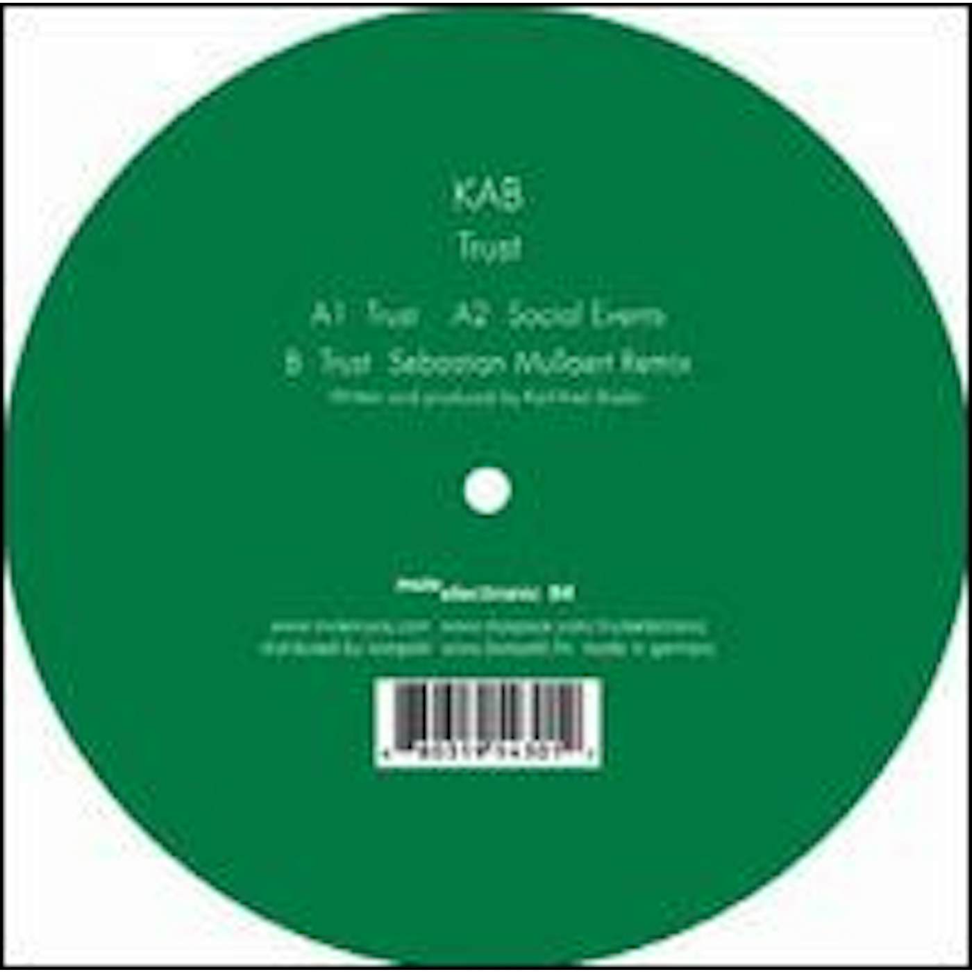 KAB Trust Vinyl Record