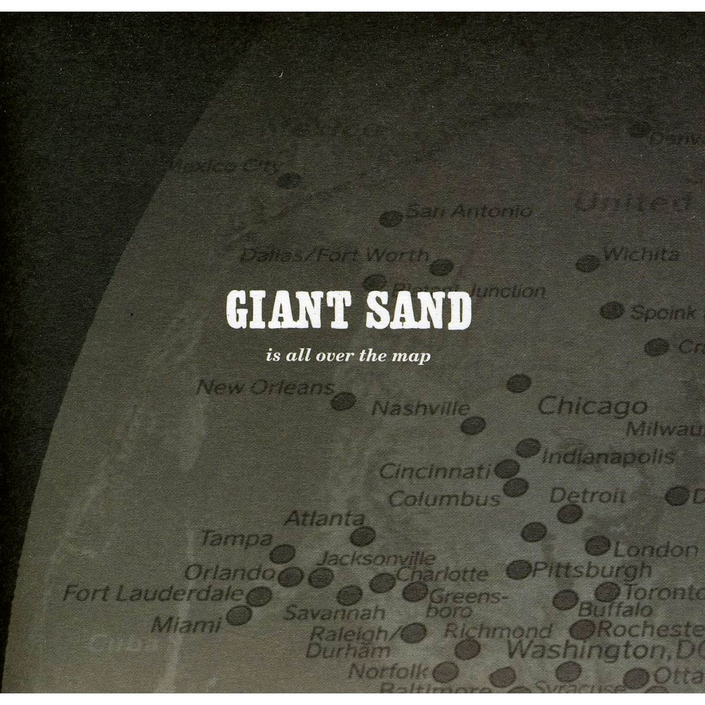 Giant Sand IS ALL OVER THE MAP: 25TH ANNIVERSARY EDITION CD