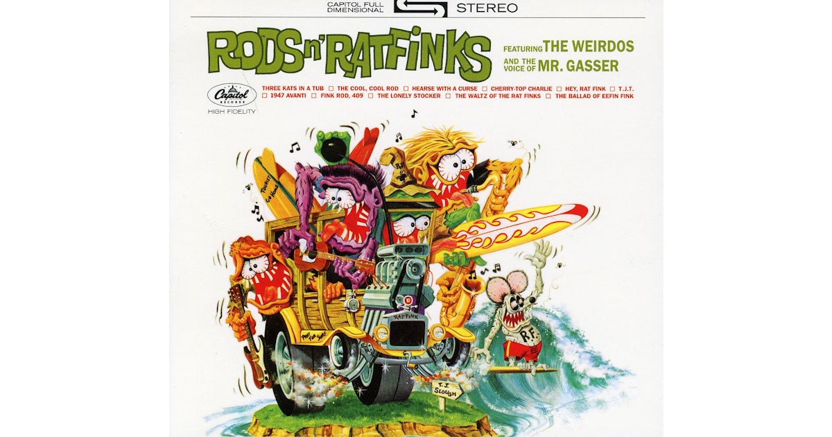 Mr Gasser And The Weirdos Rods And Ratfinks Cd