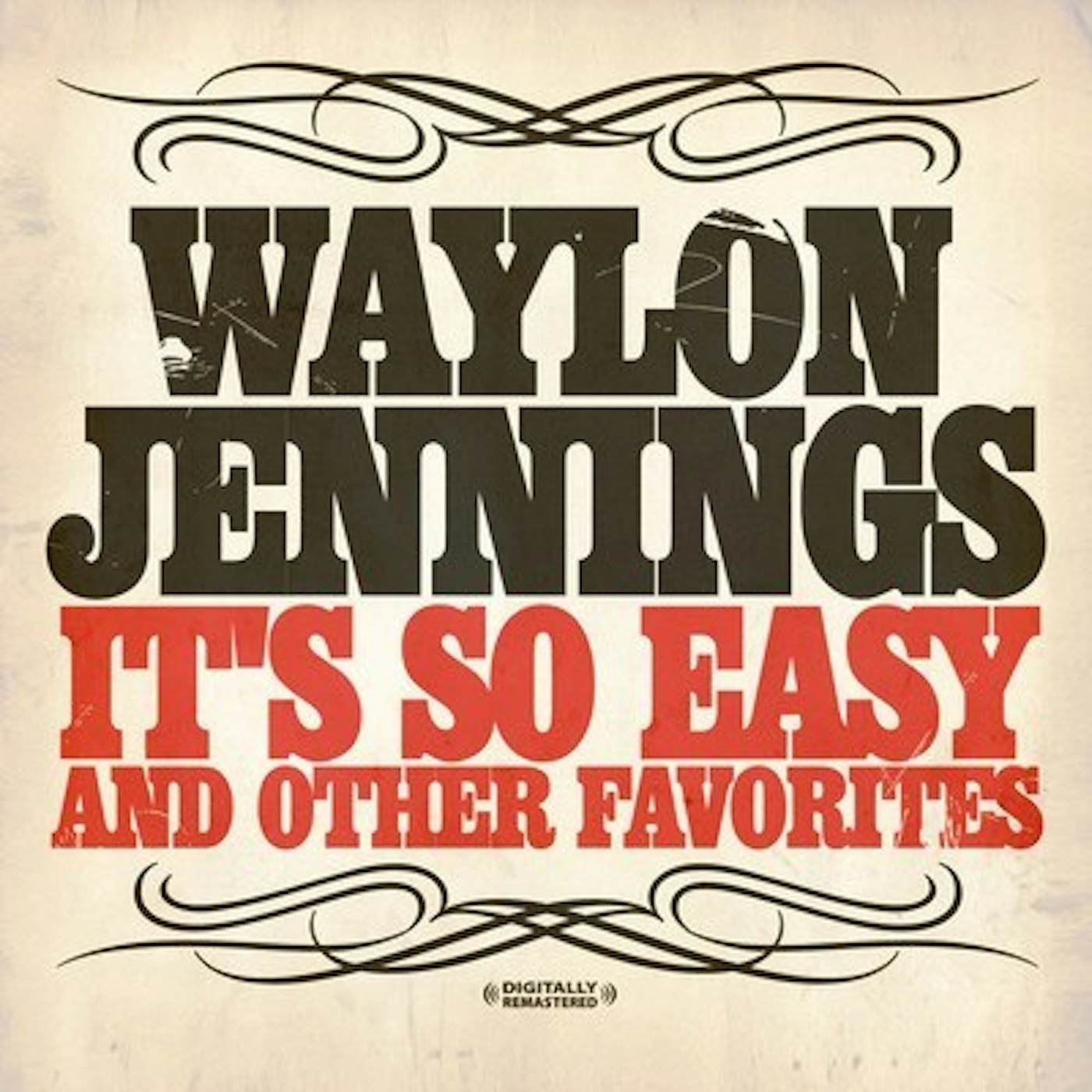 Waylon Jennings IT'S SO EASY & OTHER FAVORITES CD