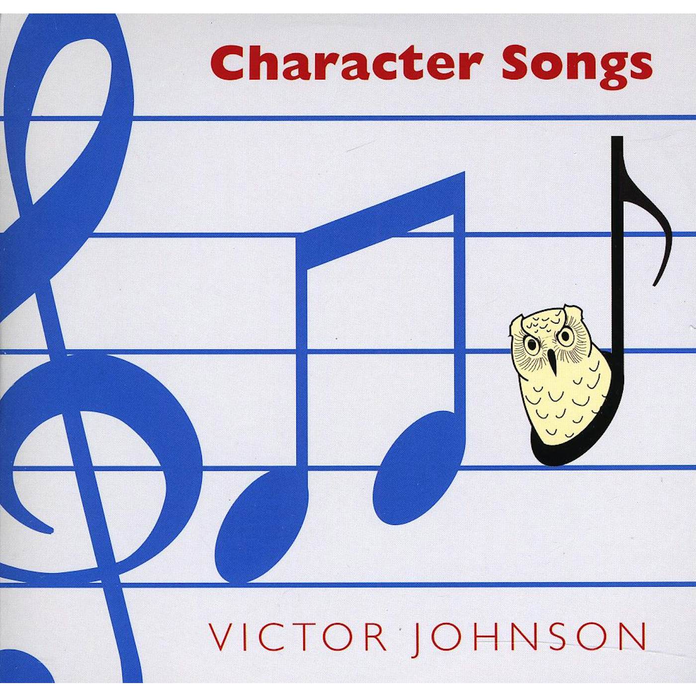 Victor Johnson CHARACTER SONGS CD