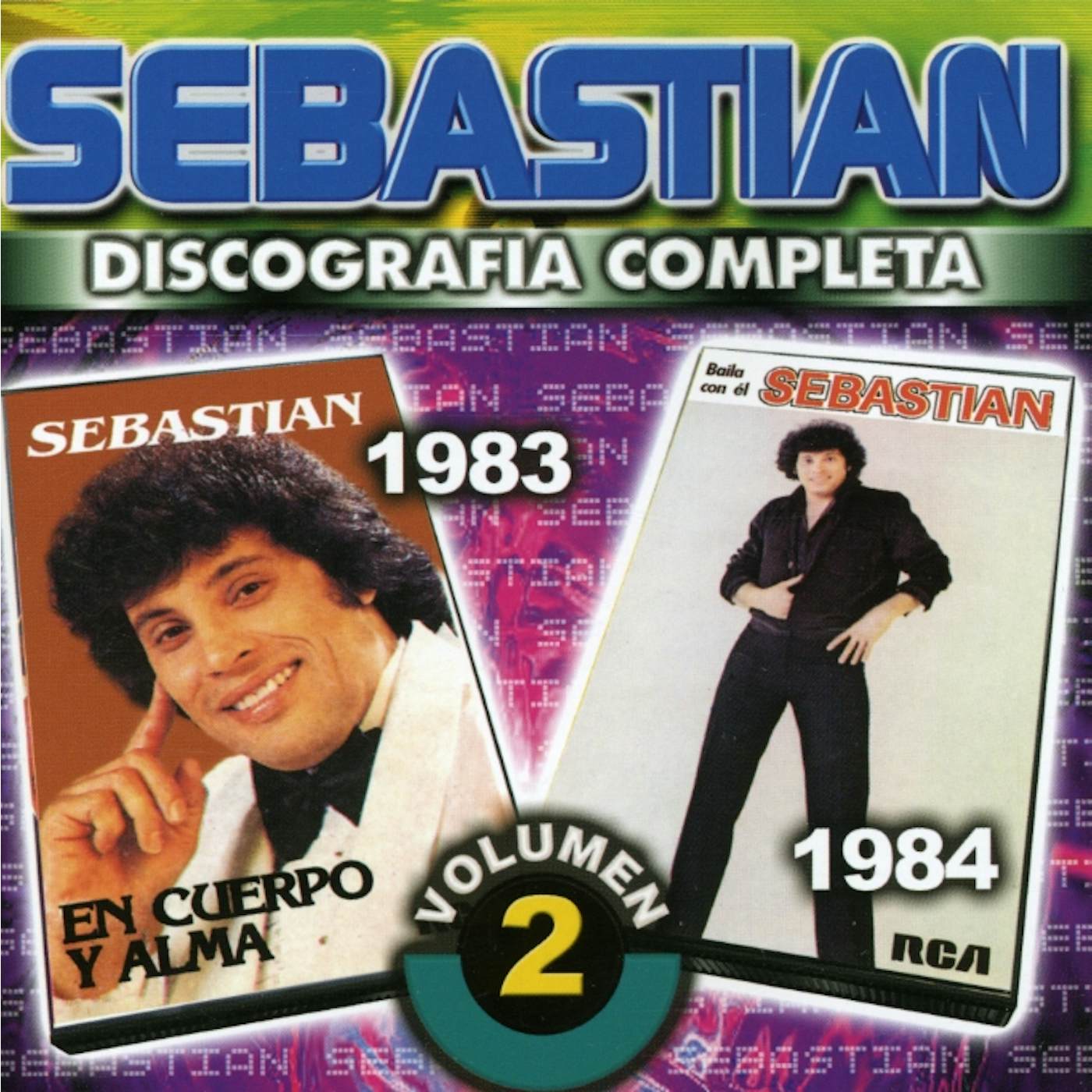 SebastiAn DISCOGRAFIA COMPLETA 2 CD