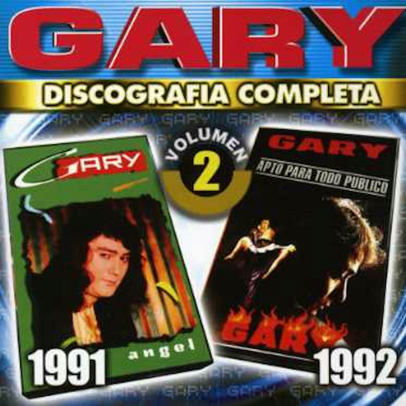 GARY DISCOGRAFIA COMPLETA 2 CD