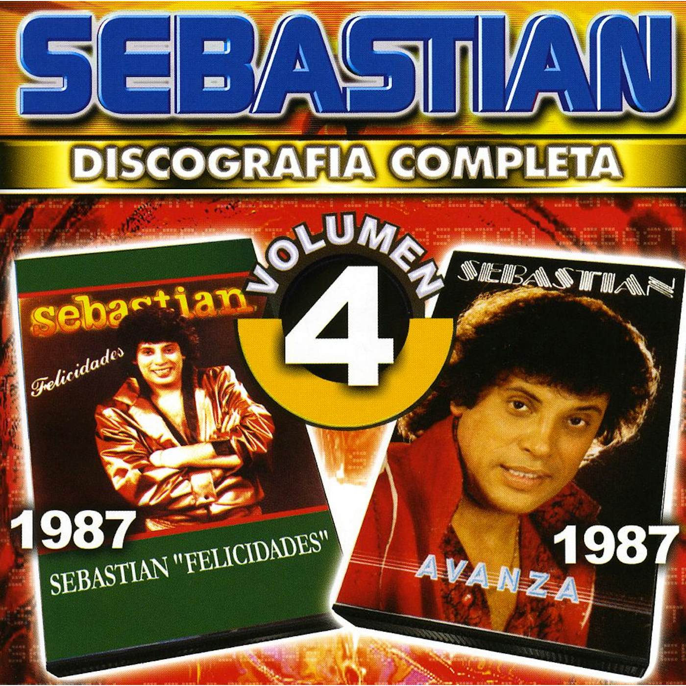 SebastiAn DISCOGRAFIA COMPLETA 4 CD
