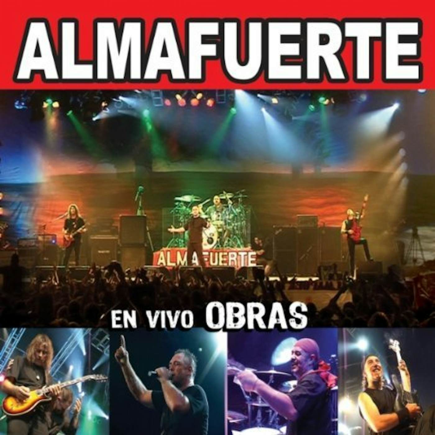 Almafuerte EN VIVO EN OBRAS CD