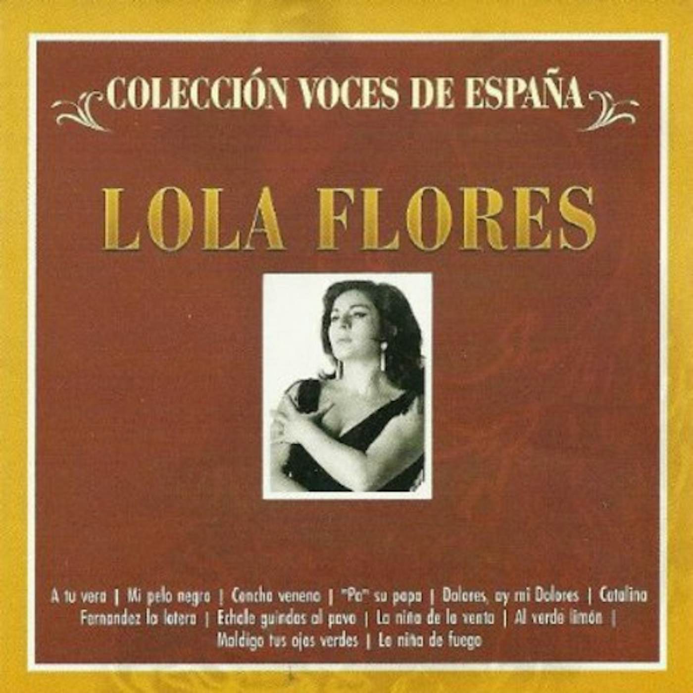 Lola Flores VOCES DE ESPANA CD
