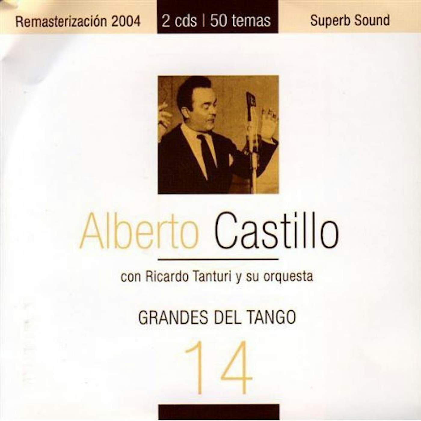 Alberto Castillo GRANDES DEL TANGO 14 CD