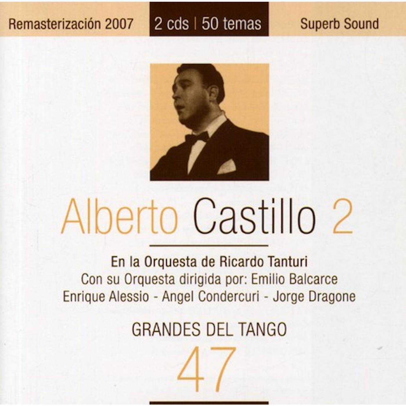 Alberto Castillo GRANDES DEL TANGO 47 CD