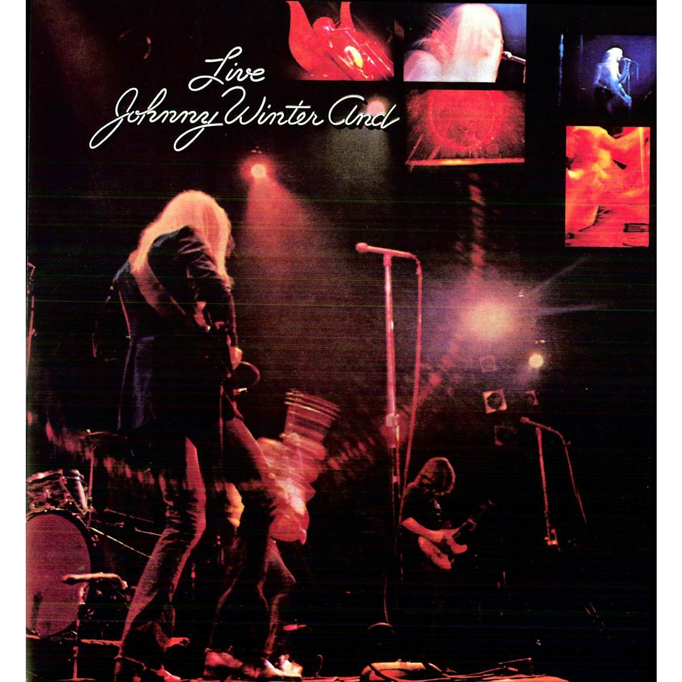 JOHNNY WINTER & LIVE Vinyl Record