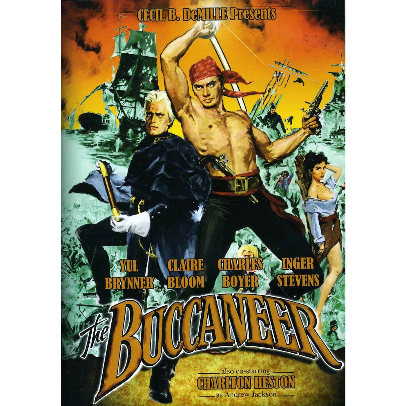 BUCCANEER (1958) DVD