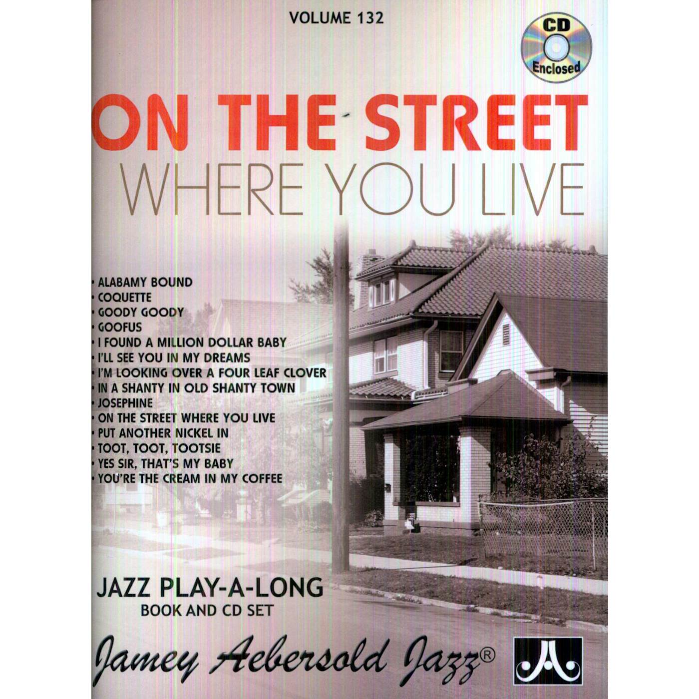 Jamey Aebersold ON THE STREET WHERE YOU LIVE CD
