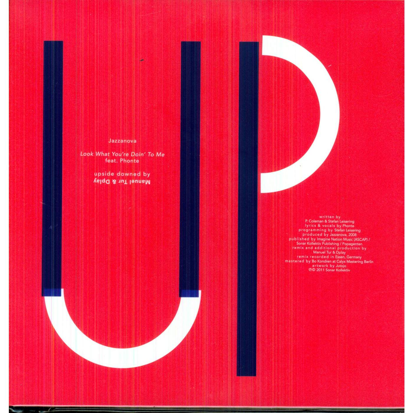 Jazzanova UPSIDE DOWN 2 Vinyl Record