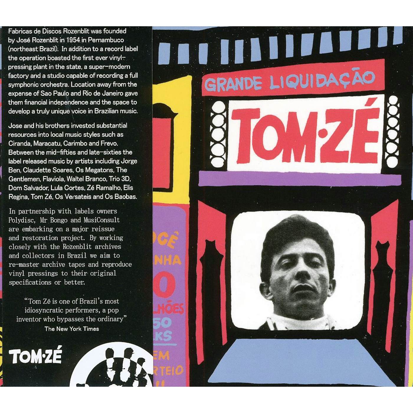Tom Zé GRANDE LIQUIDACAO CD