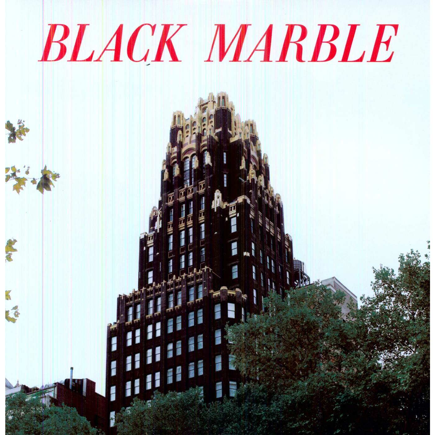 Black Marble Weight Against the Door Vinyl Record