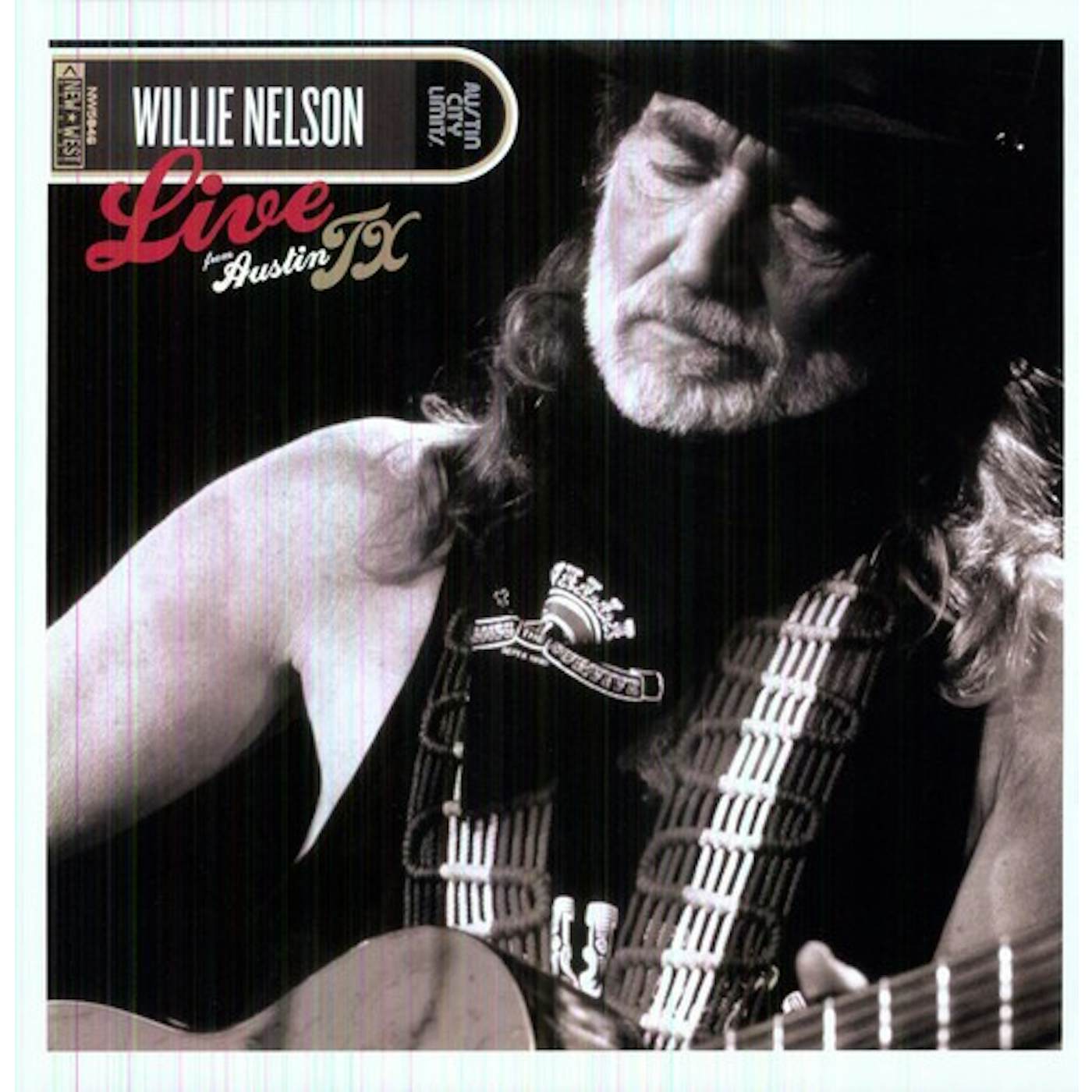 Willie Nelson LIVE FROM AUSTIN TX Vinyl Record