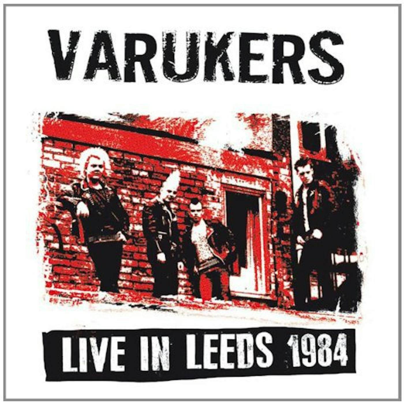The Varukers Live in Leeds 1984 Vinyl Record