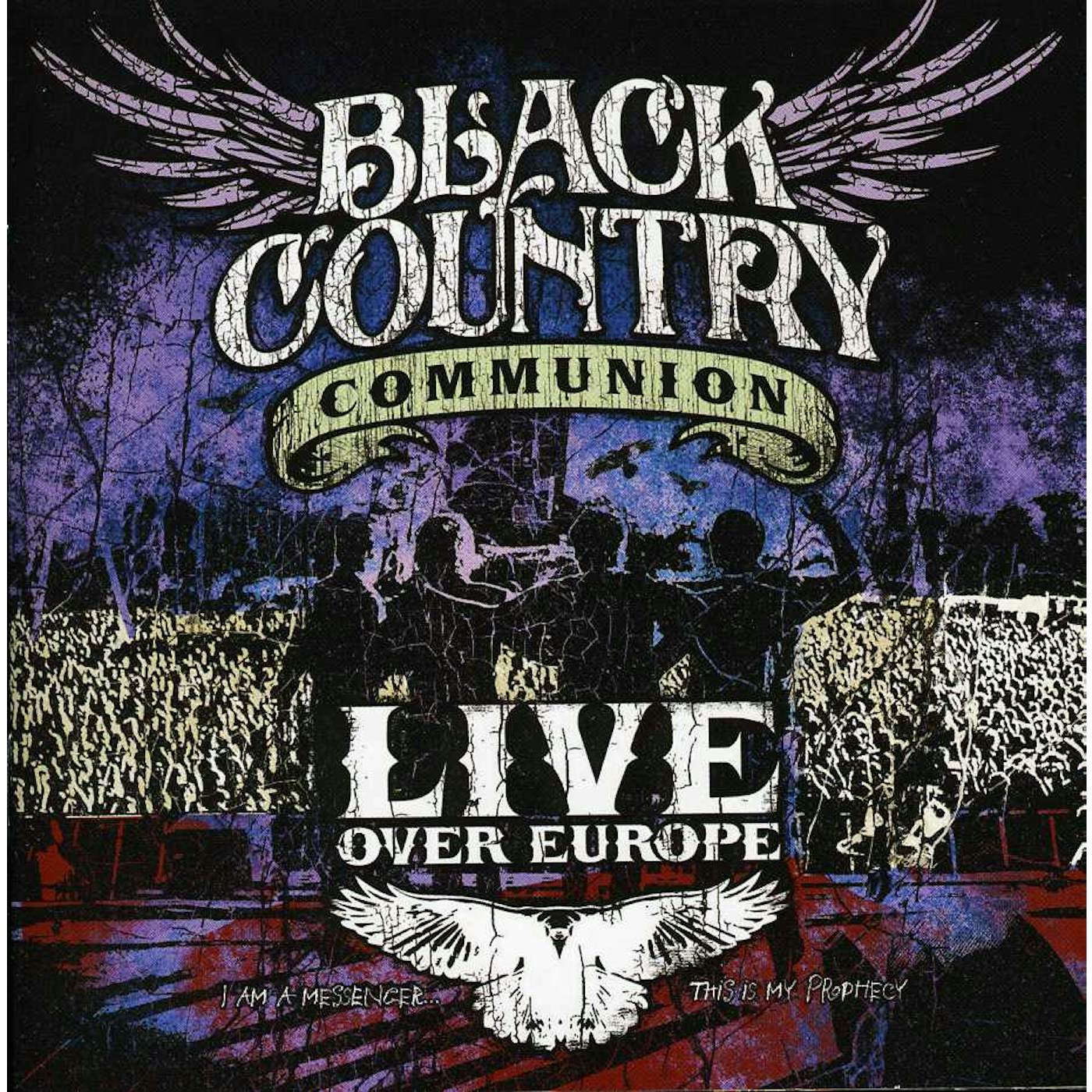 Black Country Communion LIVE OVER EUROPE CD