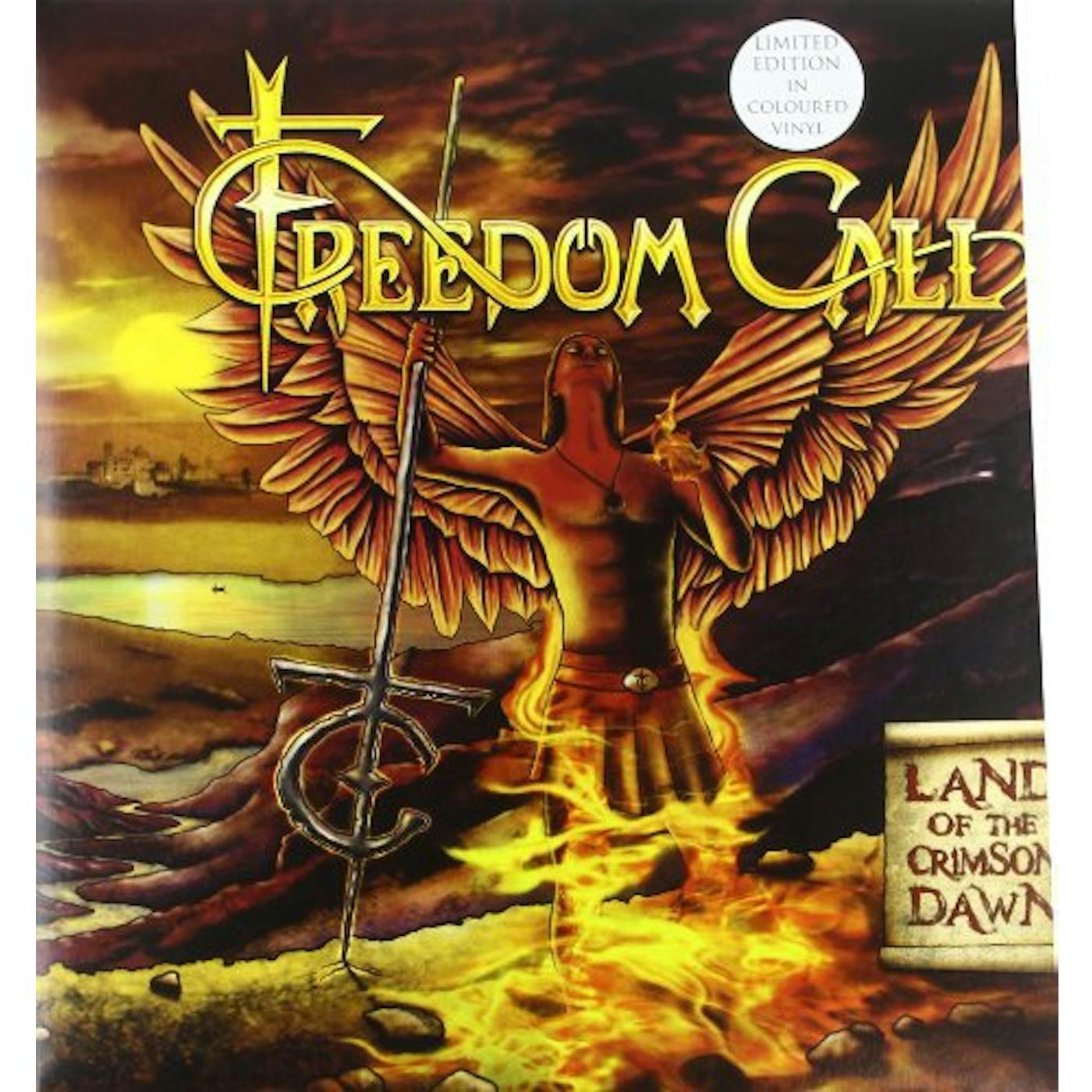 Freedom Call Land of the Crimson Dawn Vinyl Record