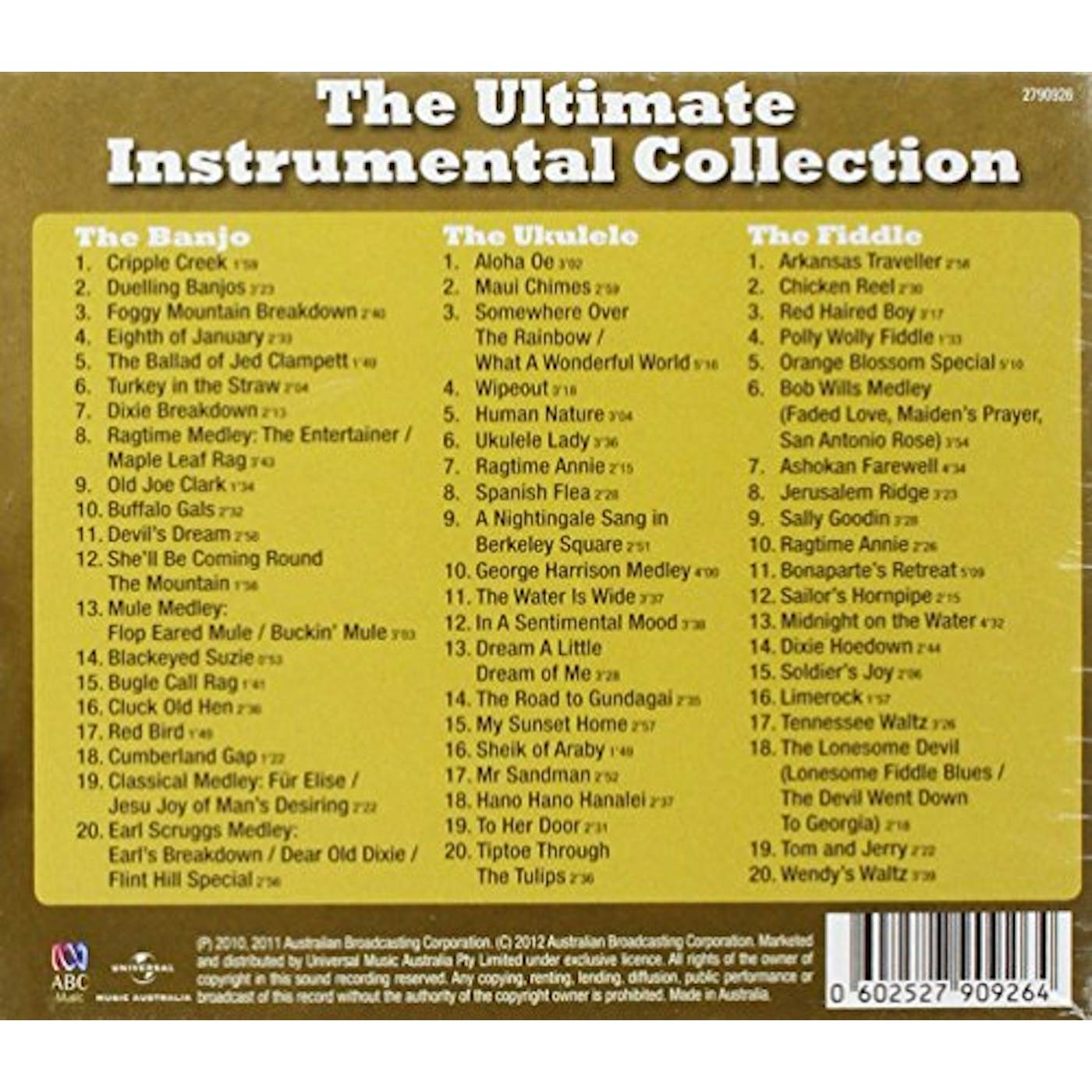 John Kane ULTIMATE INSTRUMENTAL COLLECTION CD