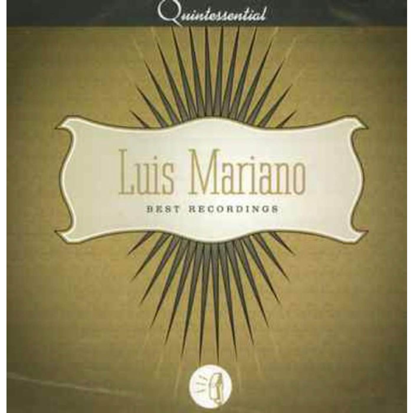 Luis Mariano BEST RECORDINGS 20 TRACKS CD