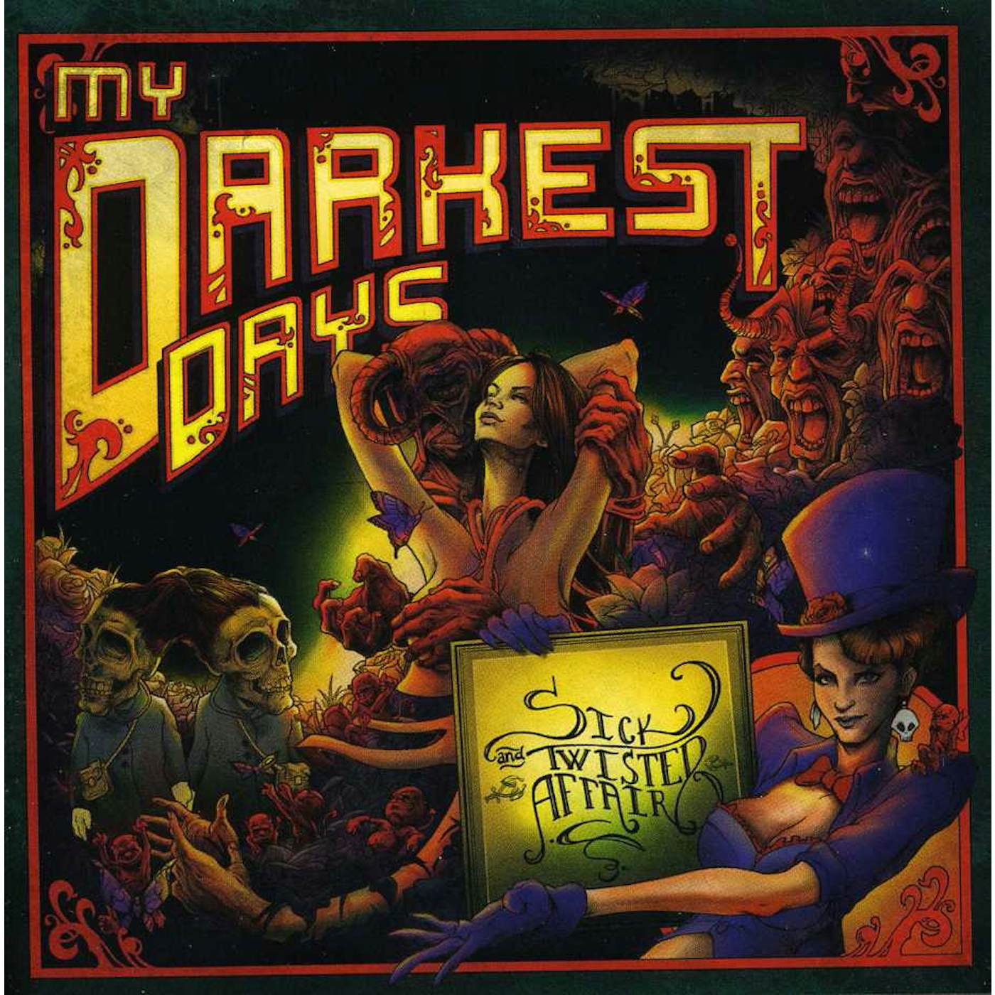 My Darkest Days SICK & TWISTED AFFAIR CD