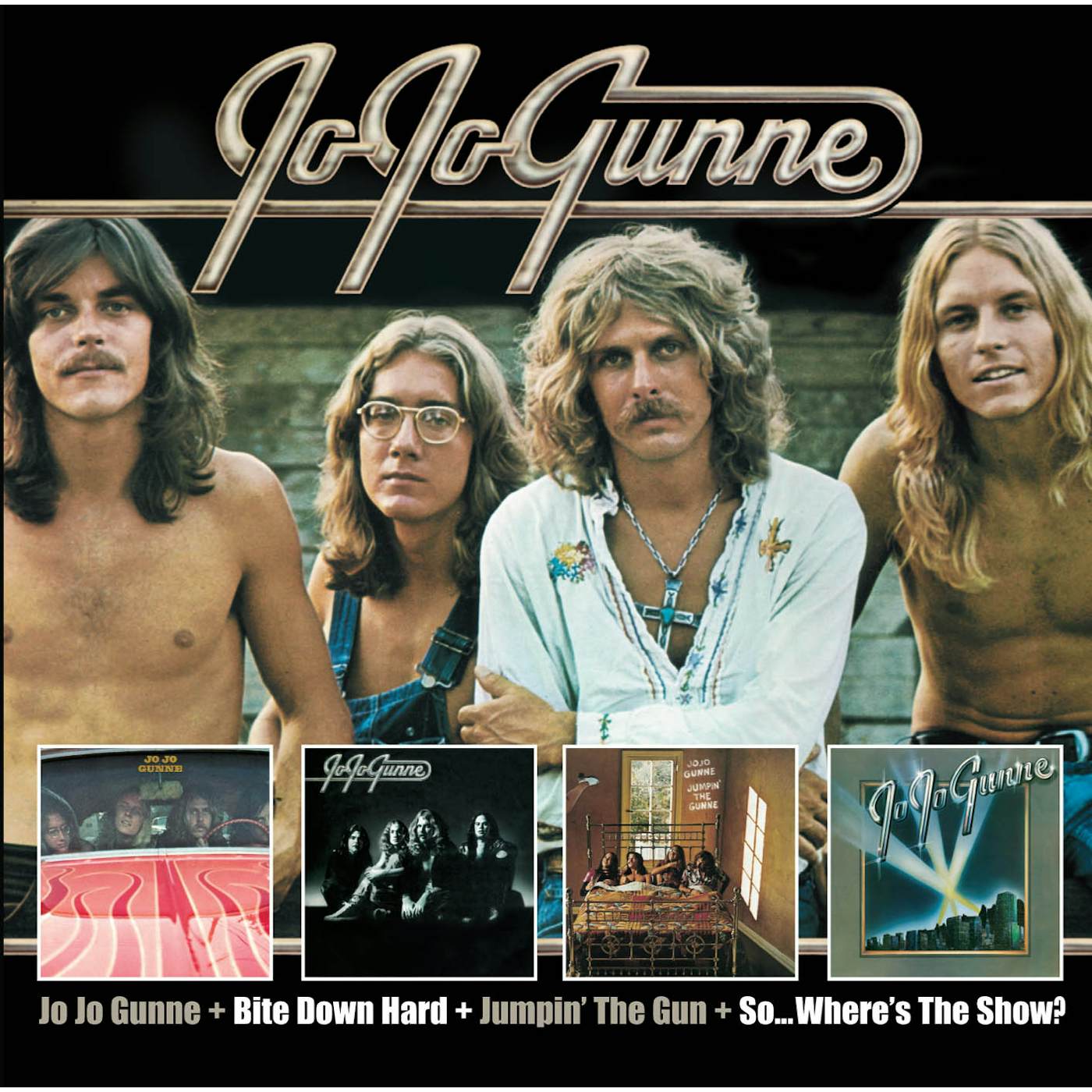 JO JO GUNNE / BITE DOWN HARD / JUMPIN THE GUN CD