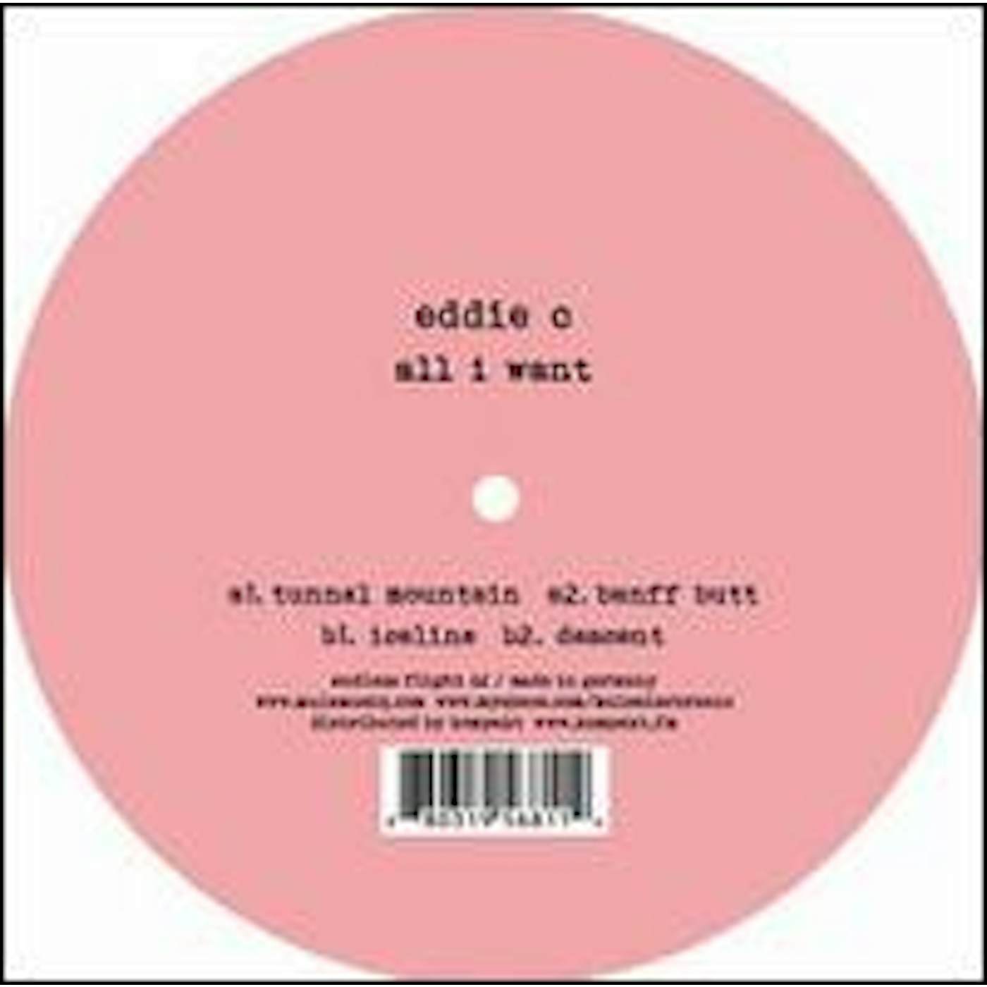 Eddie C All I Want Vinyl Record