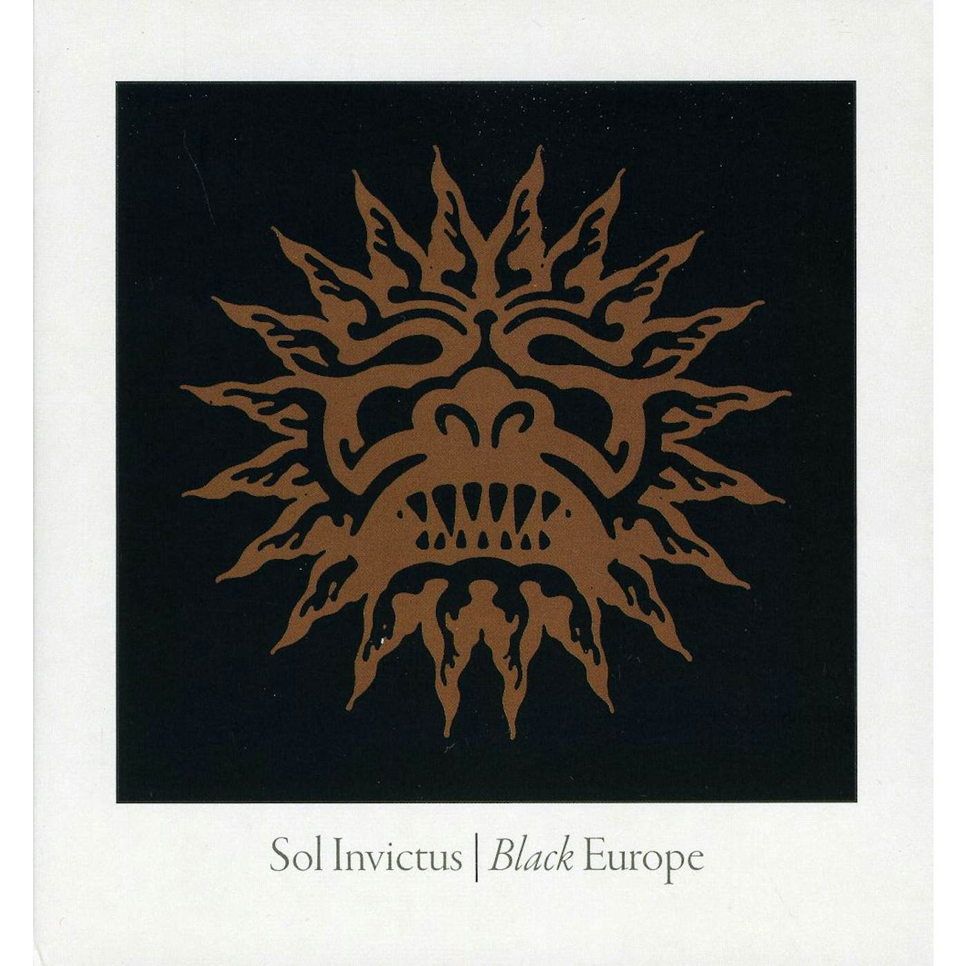 Sol Invictus BLACK EUROPE CD