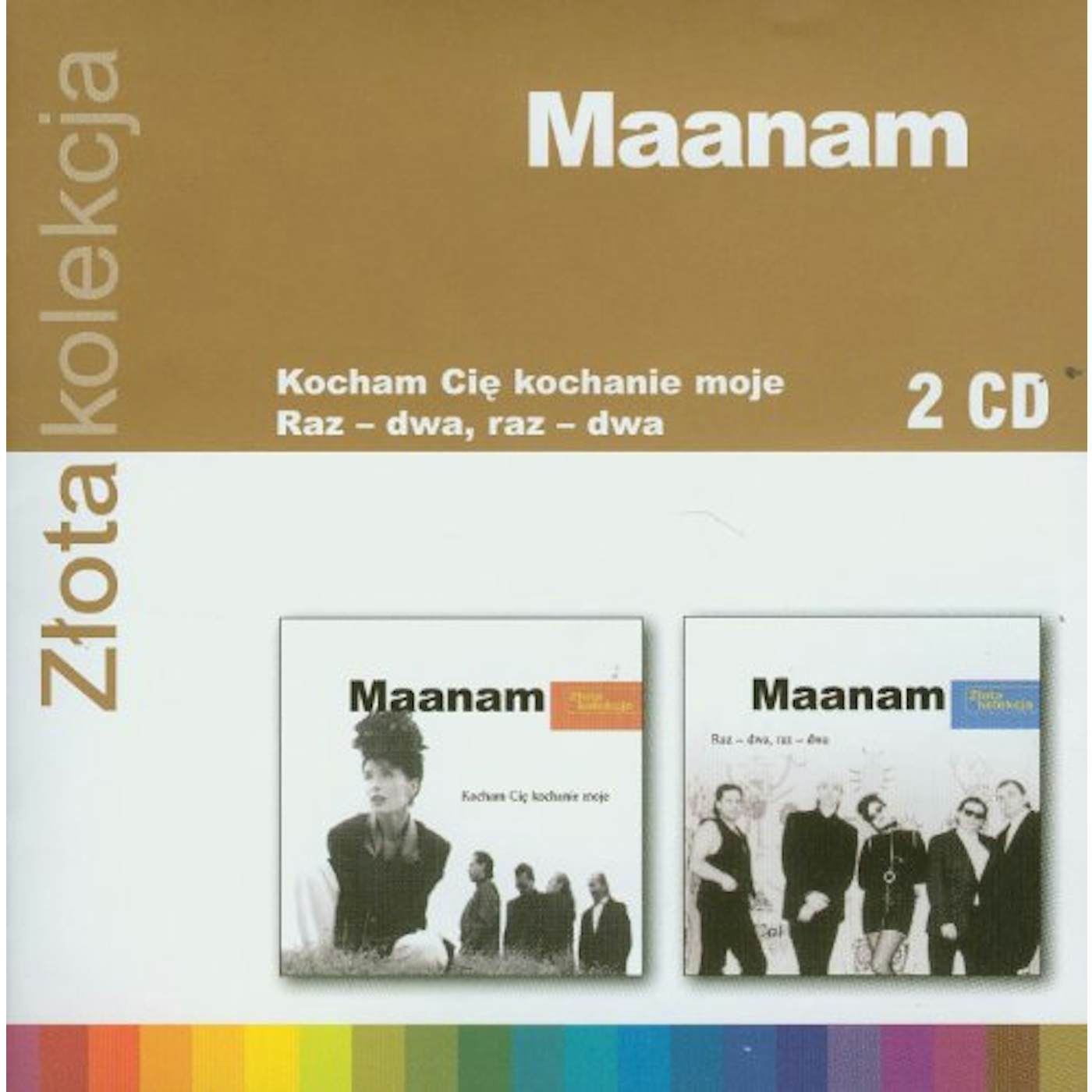 Maanam ZLOTA KOLEKCJA 1 & 2 CD