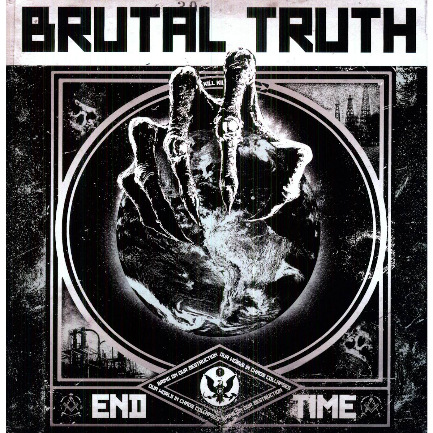 Brutal Truth End Time Vinyl Record
